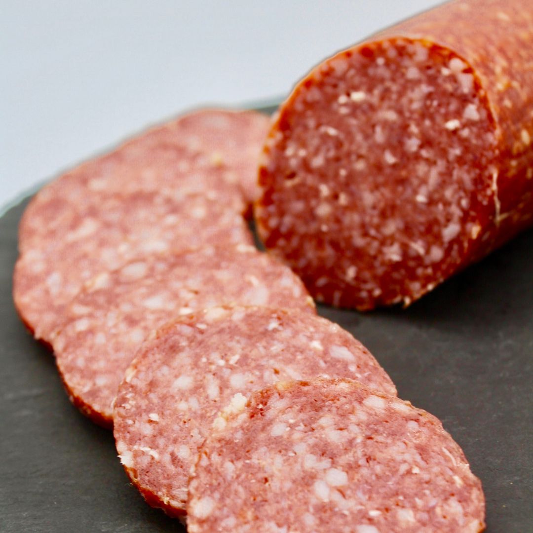 Salami aus Wildfleisch